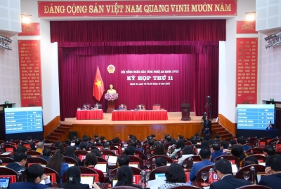 HĐND tỉnh Nghệ An thông qua Nghị quyết “Quy định một số chính sách hỗ trợ bảo tồn phát huy giá trị di sản văn hóa trên địa bàn tỉnh Nghệ An”.