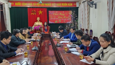 Rà soát công tác chuẩn bị cho lễ đón Bằng xếp hạng di tích quốc gia đặc biệt Đền thờ Mai Hắc Đế