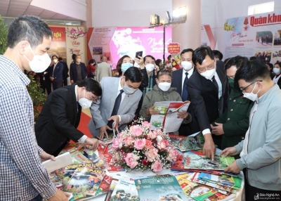 Nghệ An nhiều hoạt động được tổ chức tại Hội báo Xuân Quý Mão 2023