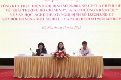 Sẽ có nghị định mới về xét tặng Giải thưởng Hồ Chí Minh”, “Giải thưởng Nhà nước” về văn học, nghệ thuật