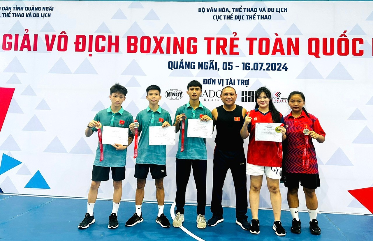 Đoàn Nghệ An thi đấu thành công tại giải Vô địch Boxing trẻ toàn quốc 2024