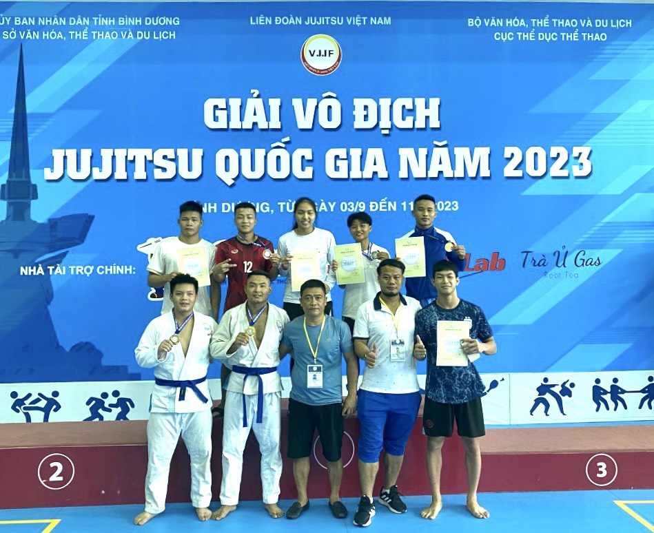 Nghệ An dành 3 HCV, 3 HCB, 6 HCĐ tại Giải Vô địch Jujitsu quốc gia năm 2023