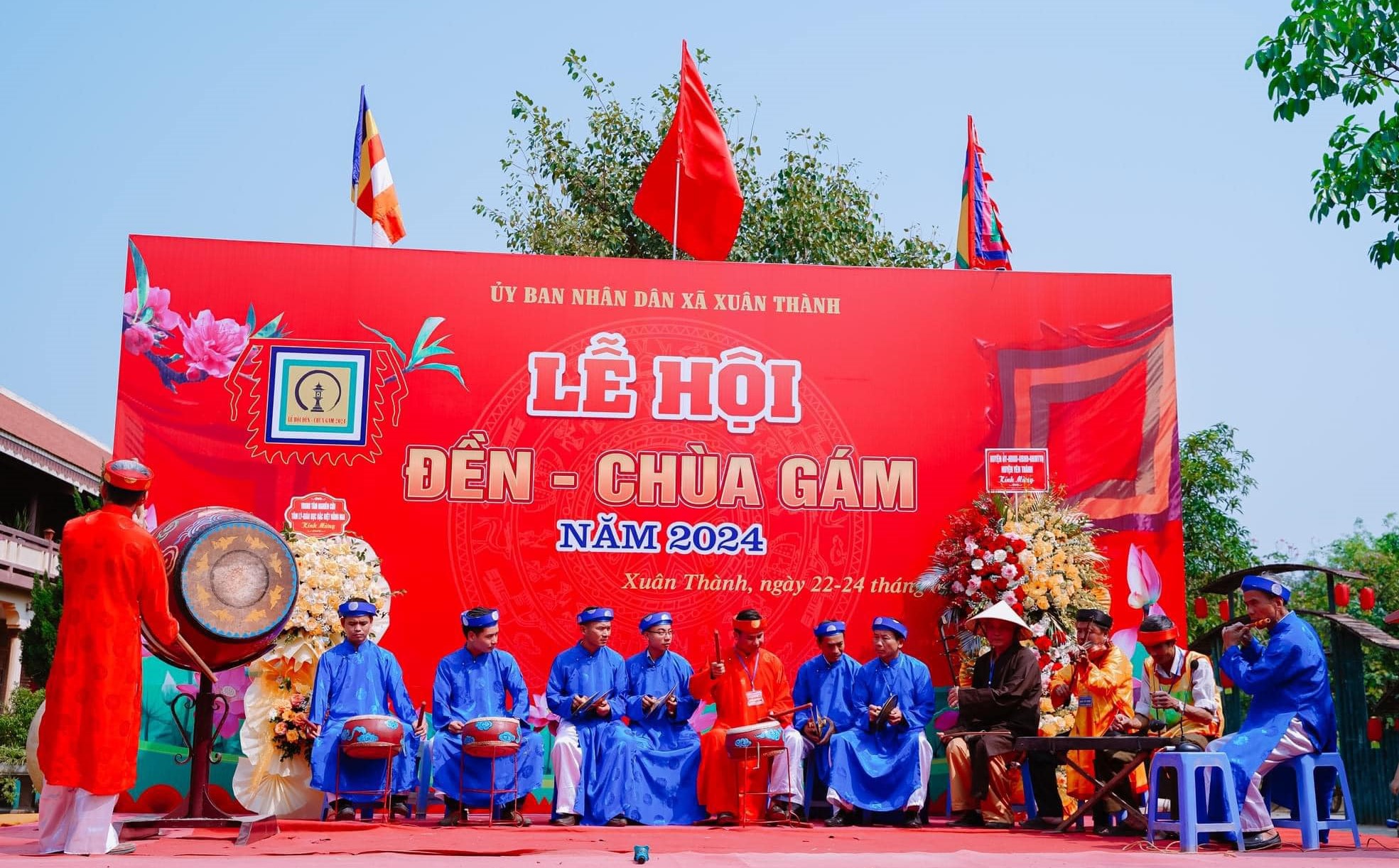 Huyện Yên Thành khai hội đền Gám - chùa Gám năm 2024