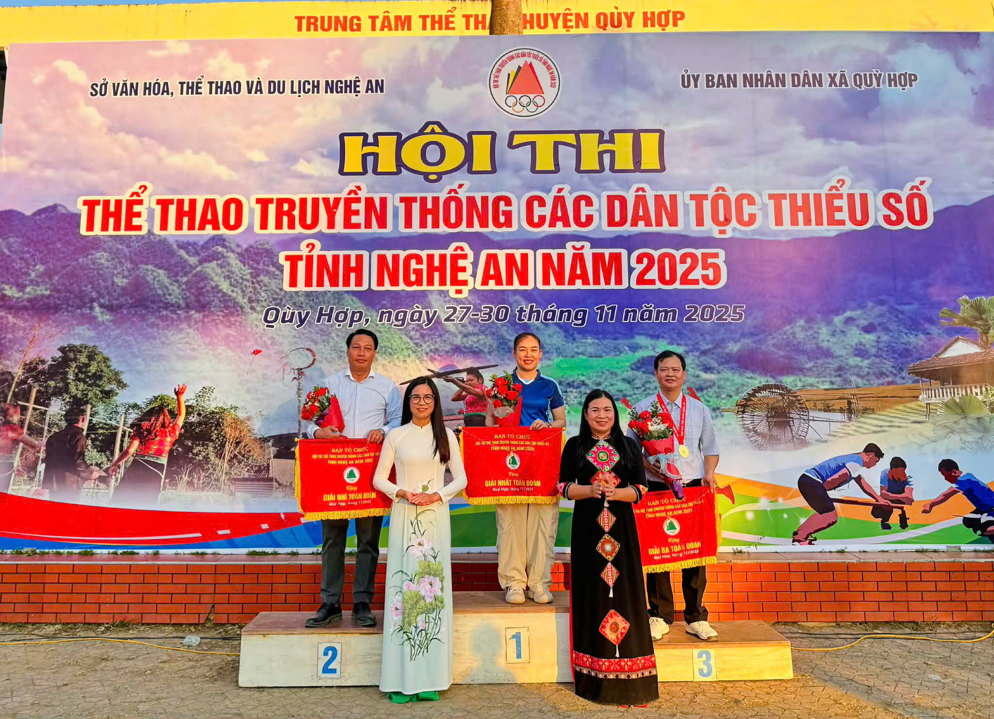 Bế mạc Hội thi Thể thao truyền thống các dân tộc thiểu số Nghệ An năm 2025