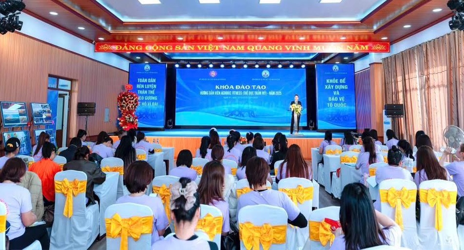 Nghệ An tổ chức khóa đào tạo hướng dẫn viên Aerobic Fitness năm 2025