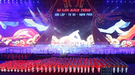 Concert “80 năm Hành trình Độc lập - Tự do - Hạnh phúc” lời khẳng định tầm vóc lịch sử và giá trị trường tồn của Cách mạng Việt Nam