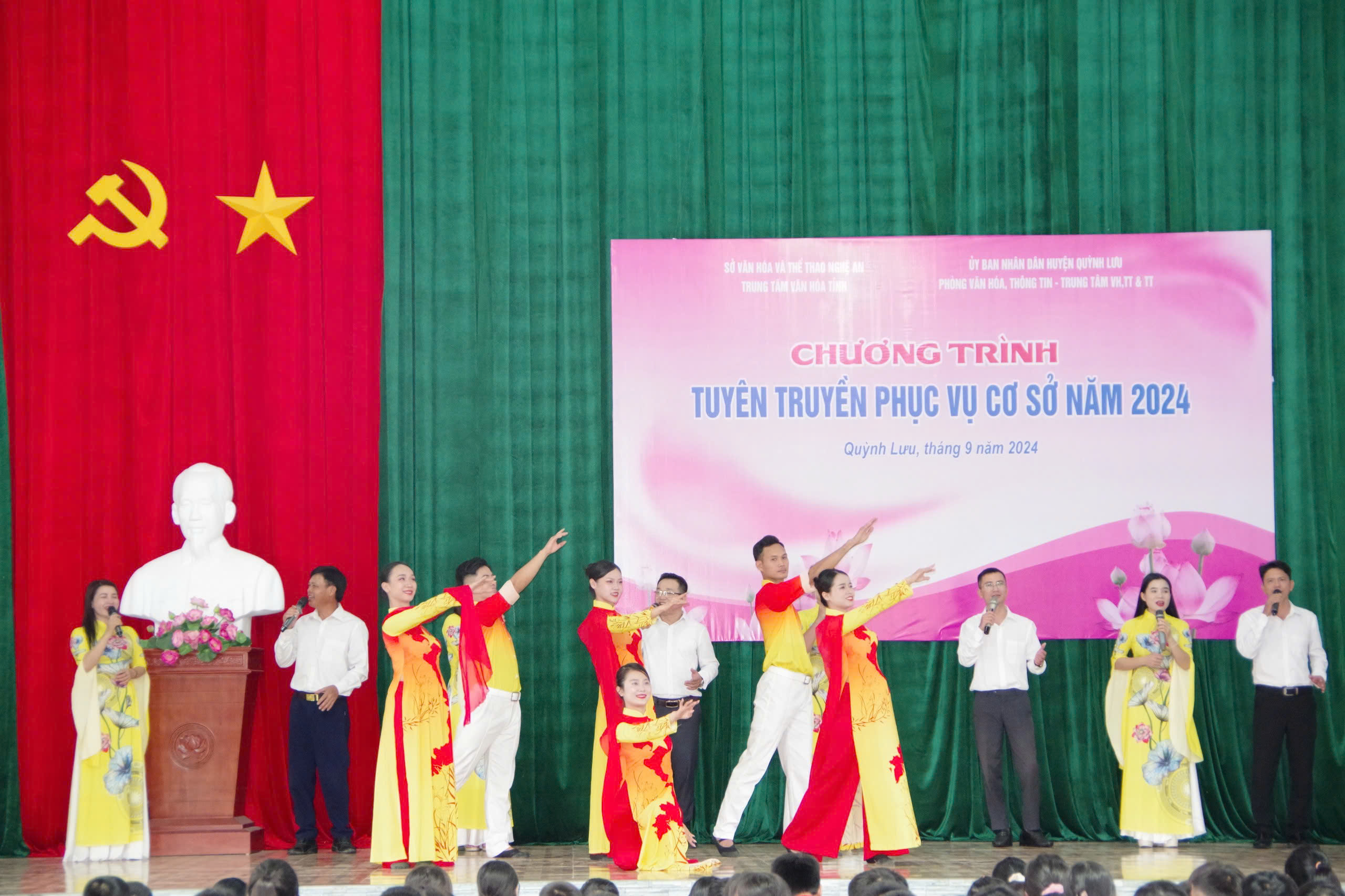 Trung tâm Văn hóa tỉnh tổ chức chương trình tuyên truyền phục vụ cơ sở năm 2024