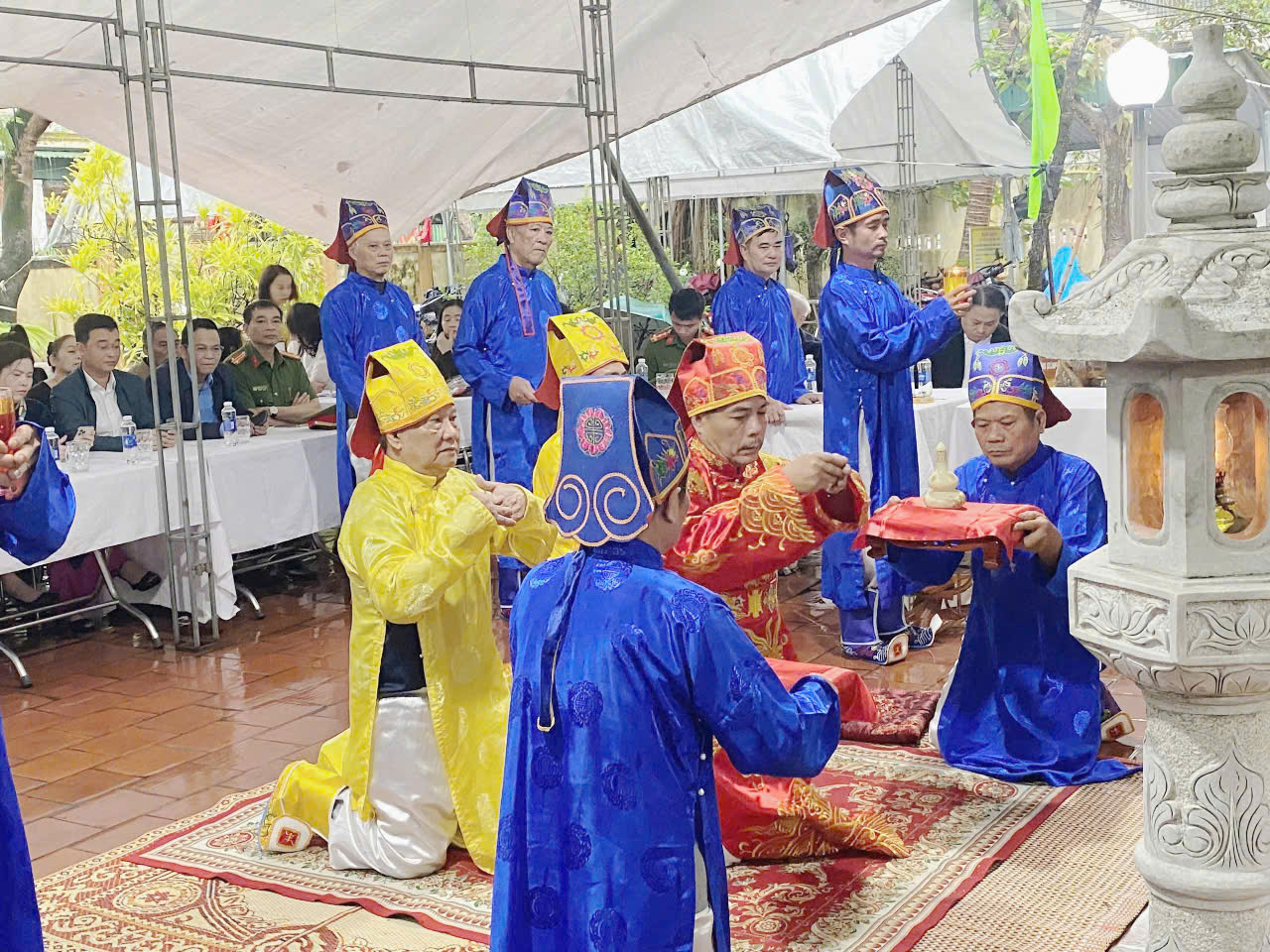 Trang nghiêm Lễ giỗ Đức Yên Lâm Đại vương tại Đền Hạ Mã