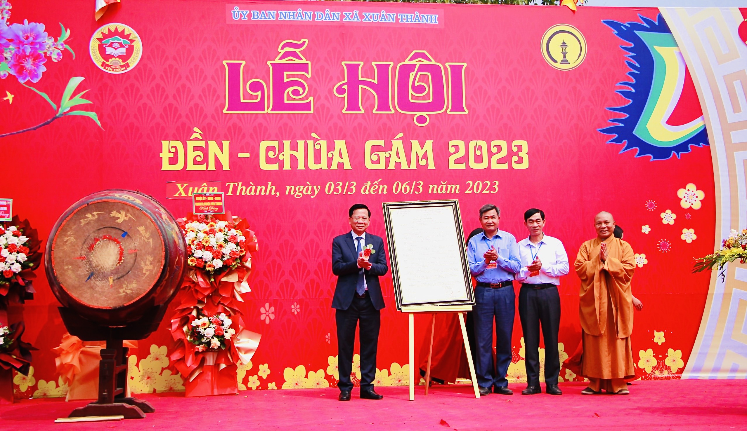 Khai mạc Lễ hội đền - chùa Gám năm 2023