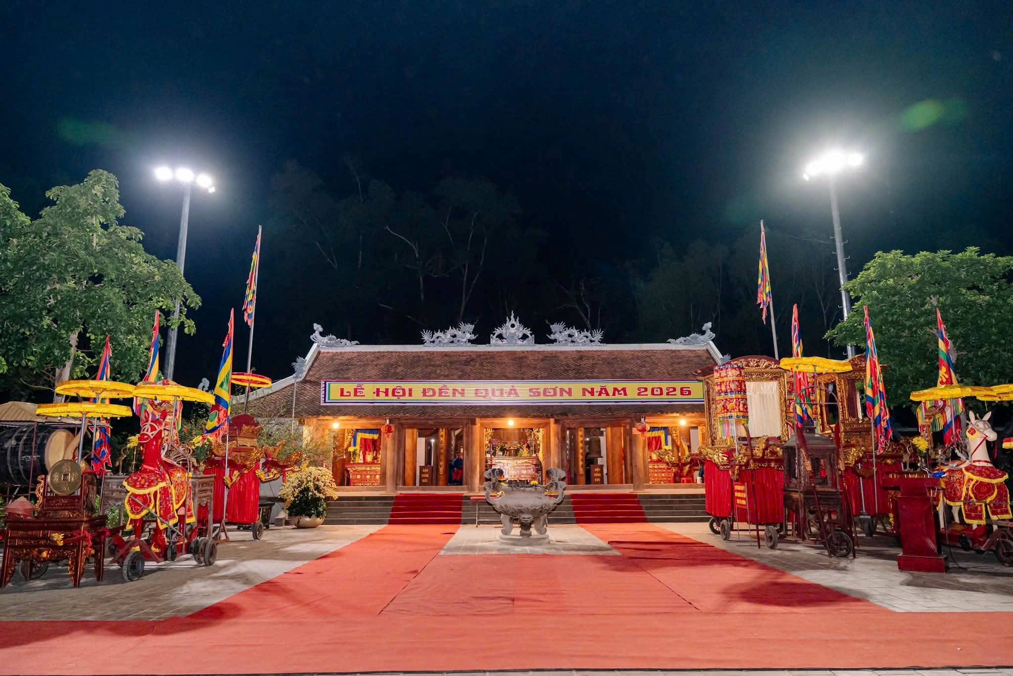 Độc đáo lễ hội đền Quả Sơn năm 2026