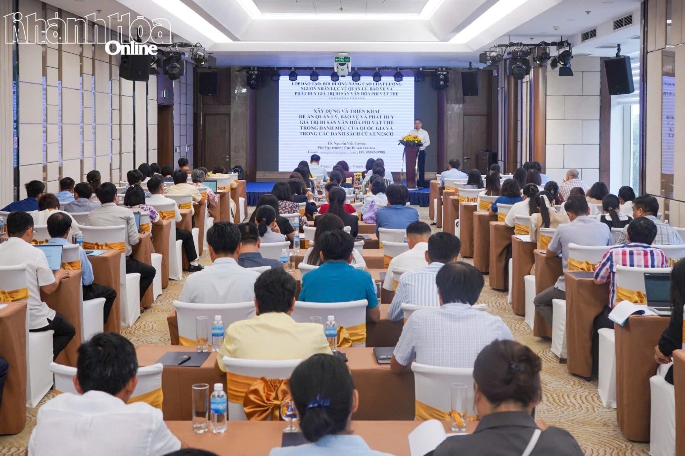 Khai mạc lớp đào tạo, bồi dưỡng về phát huy giá trị di sản văn hóa phi vật thể
